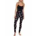 thumbnail image 4 of Disney Women's Mickey & Minnie Mouse Leggings All-Over Print Stretch Black, 4 of 7