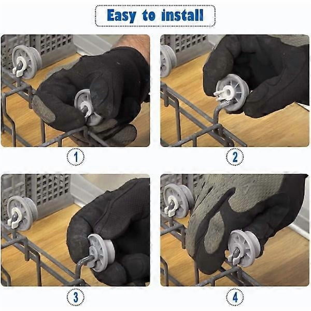 8 wheels for Siemens Bosch Beko Neff Dishwasher Universal Lower basket