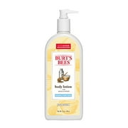 2 Pack Burt's Bees Naturally Nourishing Body Lotion, Milk - Honey 12 oz Each