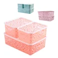 thumbnail image 1 of Cesta Organizador Canastilla Caja Canasta Almacenamiento 3pz, 1 of 7