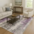 thumbnail image 7 of Addison Rugs Mayfield Premium Machine Washable Transitional Abstract Purple Rectangle Rug, 10' x 14', 7 of 7