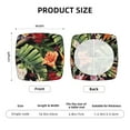 thumbnail image 6 of Uemuo Watercolor Tropical Flowers Pattern Waterproof Square Couch Cushion Covers, Magic Sofa Covers Washable, Stretch Sofa Seat Cushion Slipcovers, 6 of 9