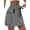 Gray, variant on Skorts for Woman Hiking Cargo Skorts with Zipper Pockets, High Waisted Quick Dry for GOLF Workout Royal Blue S