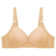 thumbnail image 1 of Bra Womens Full Coverage Non Padded Comfort Bra Plus Size, 1 of 3