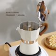 thumbnail image 3 of Hyasfey Moka Pot Espresso Maker 150ml Lightweight Stovetop Coffee Maker Easy to Use Italian Coffee Brewer for Rich Espresso Latte Cappuccino, 3 of 8