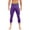 Purple, variant on Haitryli Mens Quick Dry Compression Tights Sport Athletic Pants Calf Length Legging Sleep Base Layer Purple 3XL