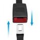 thumbnail image 4 of Extensor de cinturón de seguridad de 25cm, hebilla para cinturones de seguridad, extensión para cinturón de seguridad de coche, Clip para cinturón de seguridad, accesorios para coche, 4 of 5