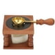 thumbnail image 1 of Kits de sellado de cera calentador de cera de sellado con cuchara de calentamiento de cobre y vela en forma de corazón y Base de herramientas de madera para la fabricación de sellos de sellado de cera Adepaton HMHZ1101, 1 of 7