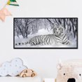 thumbnail image 2 of Pintura de diamante 5D Hugtrwg Taladro cuadrado completo Tigre blanco Para estrenar, 2 of 9