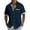 Navy, variant on Mens T-shirts Short Sleeve Shirts For Men Button Down Casual Summer Western Shirts Beach Solid Tshirts Collared Neck Tops Mens Casual Cute Tees Tops for Men Workout Apparel Cheer Long L