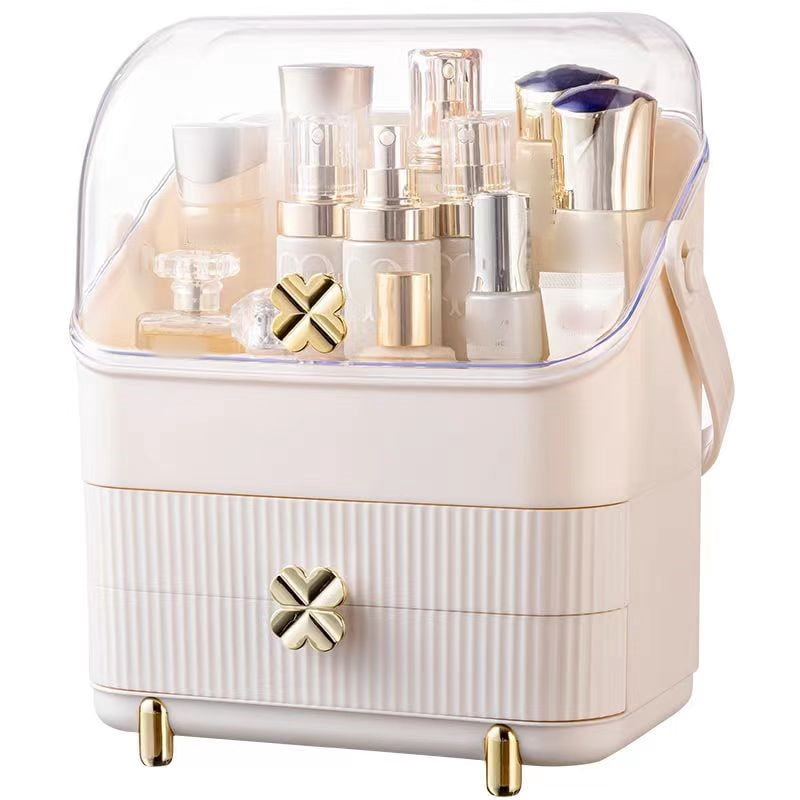 Cosmetic Storage Box Desktop Makeup Storage Box Large Capacity Skin