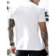 thumbnail image 2 of Camiseta con estampado de jugador de baloncesto en contraste, cuello redondo y manga corta, estilo casual y elegante para actividades de verano al aire libre. Ideal para adultos, hombres, adolescentes, 2 of 7
