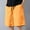 Orange, variant on Men's Shorts Clothing Under $10 Free Shipping Summer Fashion Casual Sports Loose Straight Shorts Five Quarter Pants