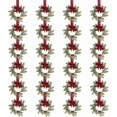 thumbnail image 1 of Christmas Wreath for Kitchen Cabinet, Farmhouse Decor (C-24pcs, 11.8 inch), 1 of 7