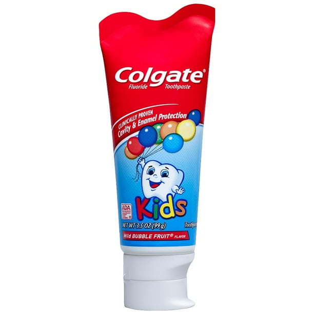 Colgate Junior Kids Anticavity Flouride Toothpaste, Bubble Fruit 3.5