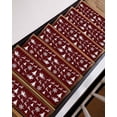 thumbnail image 3 of Red Christmas Stair Treads for Wooden Steps Indoor Runner Rug Carpet,Winter Snowflake Santa Xmas Tree Deer Plaid 15 Pieces Peel and Stick Staircase Step Treads Covers Washable Throw Door Mats,30"x8", 3 of 7