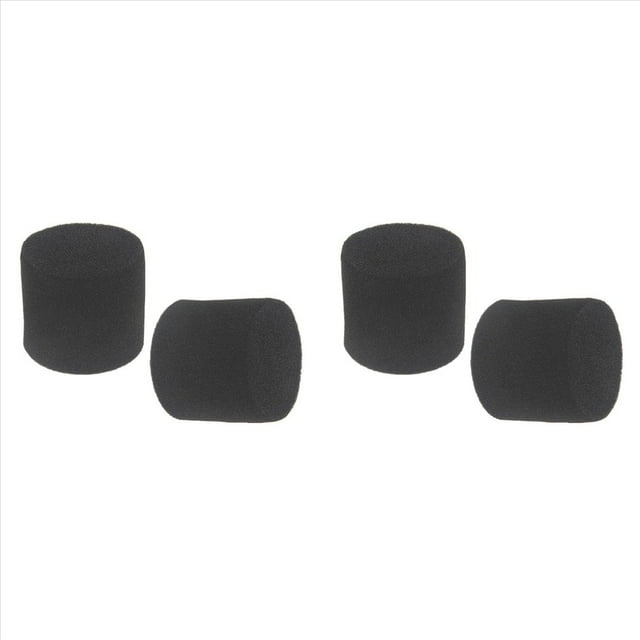 4 Tapones de Esponja para Tubo de Puerto de Altavoz, Tubo Bass Reflex, Altavoz, Woofer, Ventilación, Fase de Graves, 42 X 65 mm