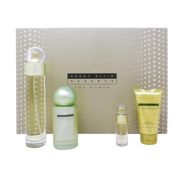 Set Reserve Perry Ellis Dama 4 Piezas