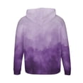 thumbnail image 4 of Dagugfen Mens Tops Fall Winter Sweatshirts Hoodie Drawstring Loose Fashion Pullover Tops with Pocket, 4 of 5
