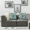 thumbnail image 3 of COMIO Decorations Pillow Covers Letter Floral Blue Cushion Pillow Cover Monogram Initial L Decorative Pillows for Couch Gifts for Home Decor Cushion Case Happy Mother's Day&nbsp;2pc, 3 of 6