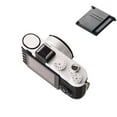 thumbnail image 2 of New High Quality Pinch Matte Black Backpackers Camera Plastics Protective Cover Hot Shoe Cover Protector Hot Shoe Cap DSLR Camera Flash Case、 BS-1&MATTE BLACK, 2 of 8