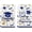Blue, variant on Blue Grad Cap Diploma Firework Congrats Graduation Kitchen Towels Dish Towels, 18x26 Inch Farmhouse Summer Decoration Cleaning Set of 2