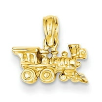 FJC Finejewelers 14k Yellow Gold 3d Locomotive Charm