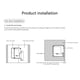 thumbnail image 4 of Cerradura de cajón inteligente sin llave T8 Cerradura de gabinete de tarjeta IC Cerraduras de puerta de madera electrónicas, 4 of 9