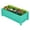 Aruba Blue, variant on KETOYARK HDPE Raised Garden Beds Outdoor,Rot-Resistant and Non-Cracking,Outdoor Planter Boxes Rectangle with Drainage Holes for Yard,Lawn Gray