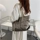 thumbnail image 1 of Bolsa De Hombro Bolso acolchados de algodón para mujer con asa superior de gran capacidad para viajes de compras, 1 of 9