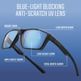 thumbnail image 3 of Gafas para ordenador livho Titan Ultimate, antirreflectantes, UV400, que bloquean la luz azul, 3 of 9