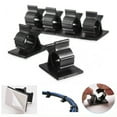 thumbnail image 2 of Multi-Purpose Adjustable White Adhesive-Backed Adhesive Wire Clip Wire Organizer, 2 of 6