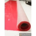 thumbnail image 2 of 30 Gauge Red Tinted Plastic Vinyl Fabric 48" Wide Sold By The Yard, 2 of 4