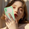 thumbnail image 4 of Asuwish Phone Case for iPhone Xs Max Compatible with Magsafe Magnetic Tempered Glass Screen Protector Translucent Matte Back Shockproof Protective Cell Cover i 10Xsmax 10xs 10s 10Plus Women Men Green, 4 of 11
