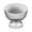 Polished Chrome, variant on Amerock Everyday Basics Chalice Round Cabinet Knob 1-1/4 in. D 1-1/8 in. Satin Nickel 1 pk