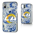 thumbnail image 4 of Los Angeles Rams iPhone Clear Paisley Design Case, 4 of 5