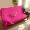 thumbnail image 3 of Lightweight Summer Blanket Soft Polyester Throw for Bedroom Living Room Breathable Comfortable Solid Color 150x200cm, 3 of 8