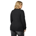 thumbnail image 5 of TEMOFON Cardigan Sweaters for Women Plus Size Black Womens Cardigan Long Sleeve Buttons Down with Pocket Lightweight Outerwear Fall Winter Clothes 3XL, 5 of 6
