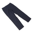 thumbnail image 2 of Men Skinny Pants Tapered Cuff Slim Fit Pure Color Casual Fashion Comfy Slacks for Outdoor Dark Blue XL, 2 of 7