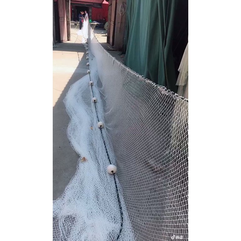 Knotted Nylon Netting 9-Strands Soft Nylon Mesh Anti Bird Netting Garden  fence and Crops Protective Fencing Mesh Cat Chicken Net 