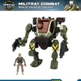 thumbnail image 2 of Juguete Robot Militar Mecha con Misiles y Figura de Soldado con Luz y Sonido, 2 of 5