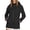 Black, variant on 4-Way Stretch Windbreaker Jacket for Unisex, Hooded Full Zip Long Sleeve, Lightweight Outdoor Hiking Outerwear, 1 Piece, S-6XL, Plus Size Friendly