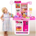 thumbnail image 2 of Tienda de comida grande y creativajuego de imaginaciónjuguetes para niñoscocinajuego de cocina Ehuebsd Para estrenar, 2 of 6