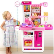 Jianama Creative Large Food Shop Pretend Play Kids Toys Cooking Kitchen Playset
