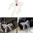 thumbnail image 2 of Lovely Strawberry Bowknot Phone Strap Charm Pendant with Star Accents Sturdy Handbag Adornment Craft Supplies for Girls, 2 of 4