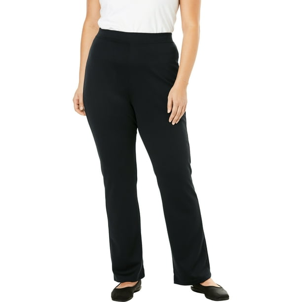 northcrest knit pants plus size
