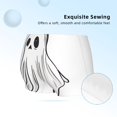 thumbnail image 2 of Rocae Cute Ghost Simple Drawing for Girls' Cotton Boxer Briefs, Soft Mid-rise Panties-X-Large, 2 of 5