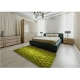 thumbnail image 5 of Ahgly Company Machine Washable Indoor Rectangle Transitional Green Area Rugs, 6' x 9', 5 of 7