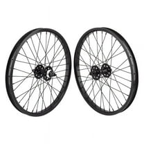 Se Bikes J24SG Wheelset 20in B/O 3/8inx100-110mm FW Rim Brake Clincher Black