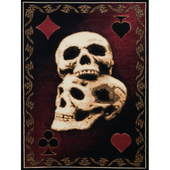 United Weavers Elements Together Forever Woven Polypropylene Area Rug, Multi, 5'3" x 7'2"